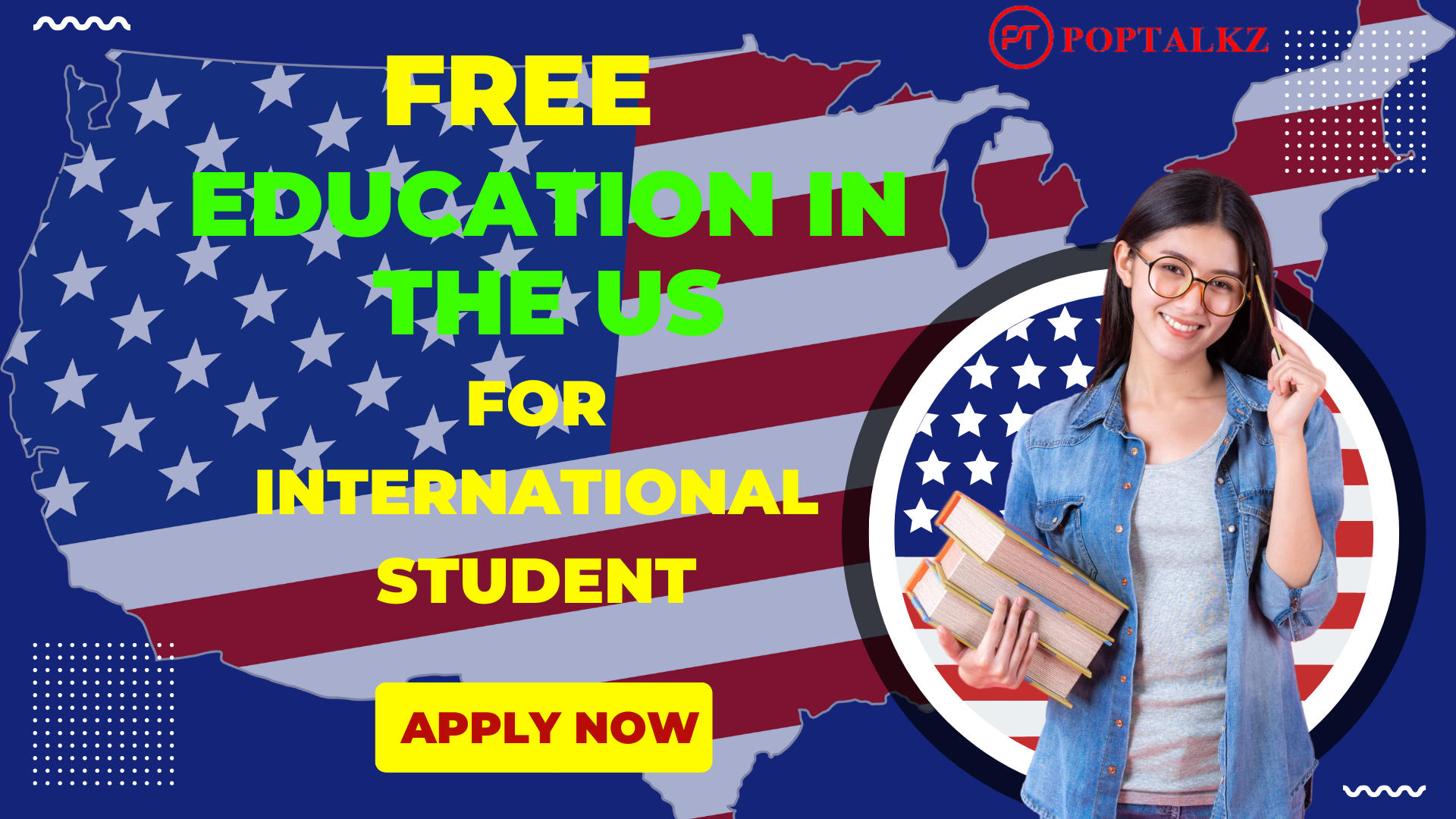 free education in usa for international students